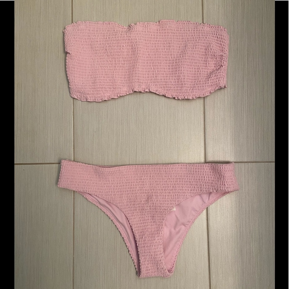 Baby Pink Hollister Bikini